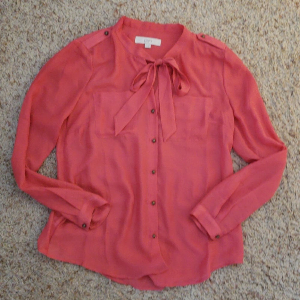 Pink work/going out blouse